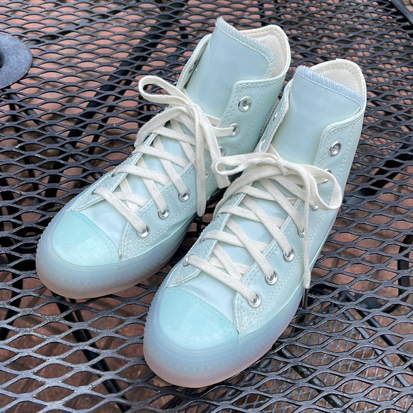 Converse Chuck Taylor All Star High 'Teal Tint Pink Foam' 166447C Women’s Size 6 - Picture 2 of 16